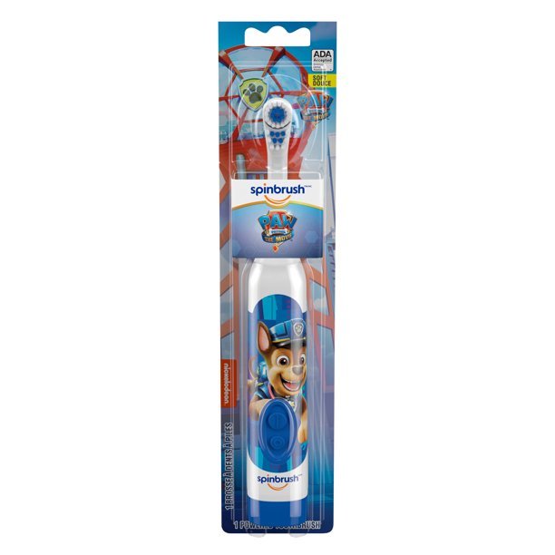 spinbrush paw patrol kids electric toothbrush