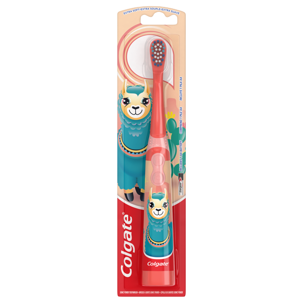 Colgate Kids Llama Battery Toothbrush – fun llama design, battery-powered toothbrush for kids in Kenya