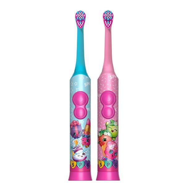 Firefly Shopkins Power Kids Toothbrush – battery-powered with antibacterial cover, available in Kenya