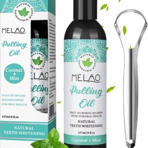 Melao Natural Coconut Oil Pulling Mouthwash