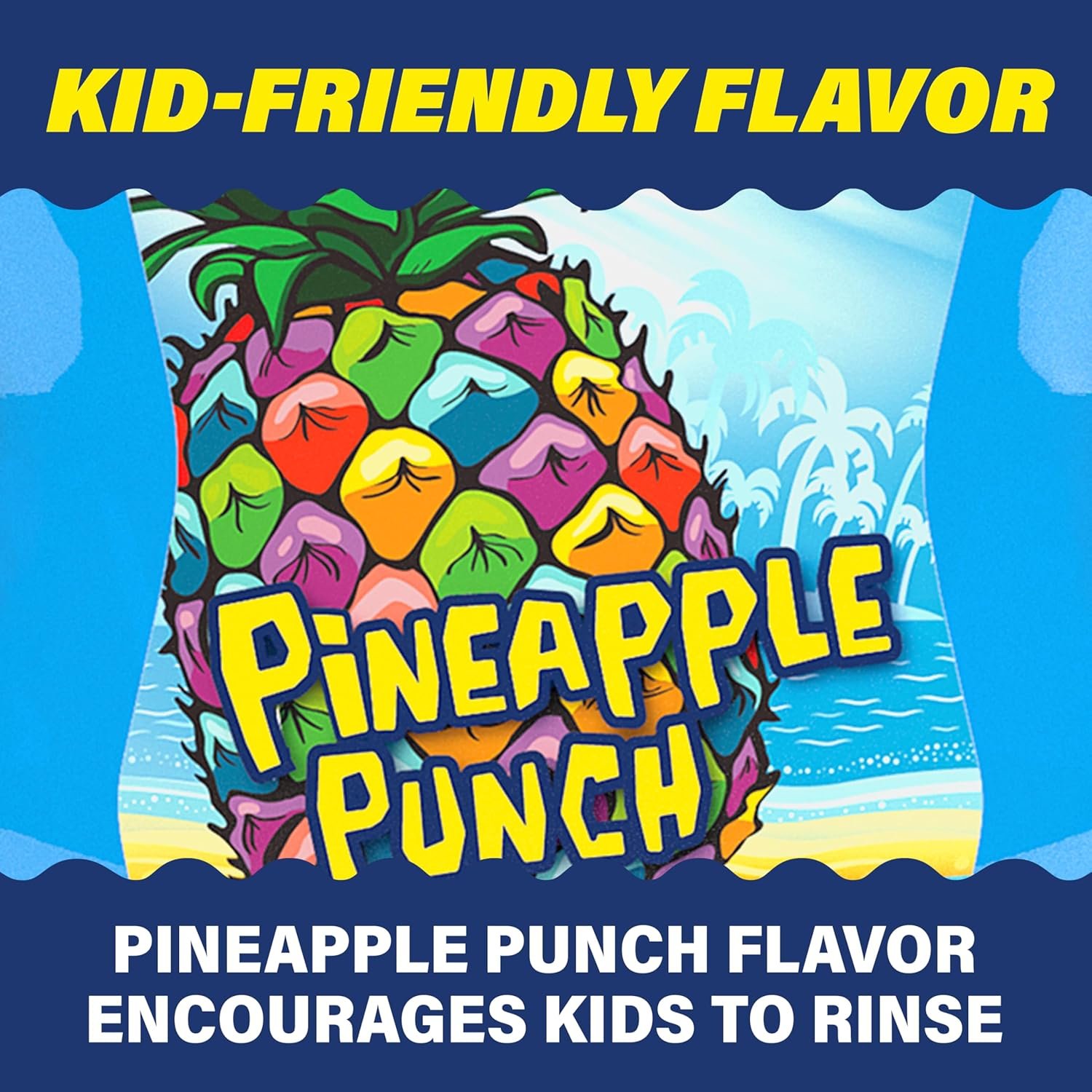 ACT® Kids Anticavity Fluoride Rinse – Pineapple Punch ACT® Kids Anticavity Fluoride Rinse – Pineapple Punch