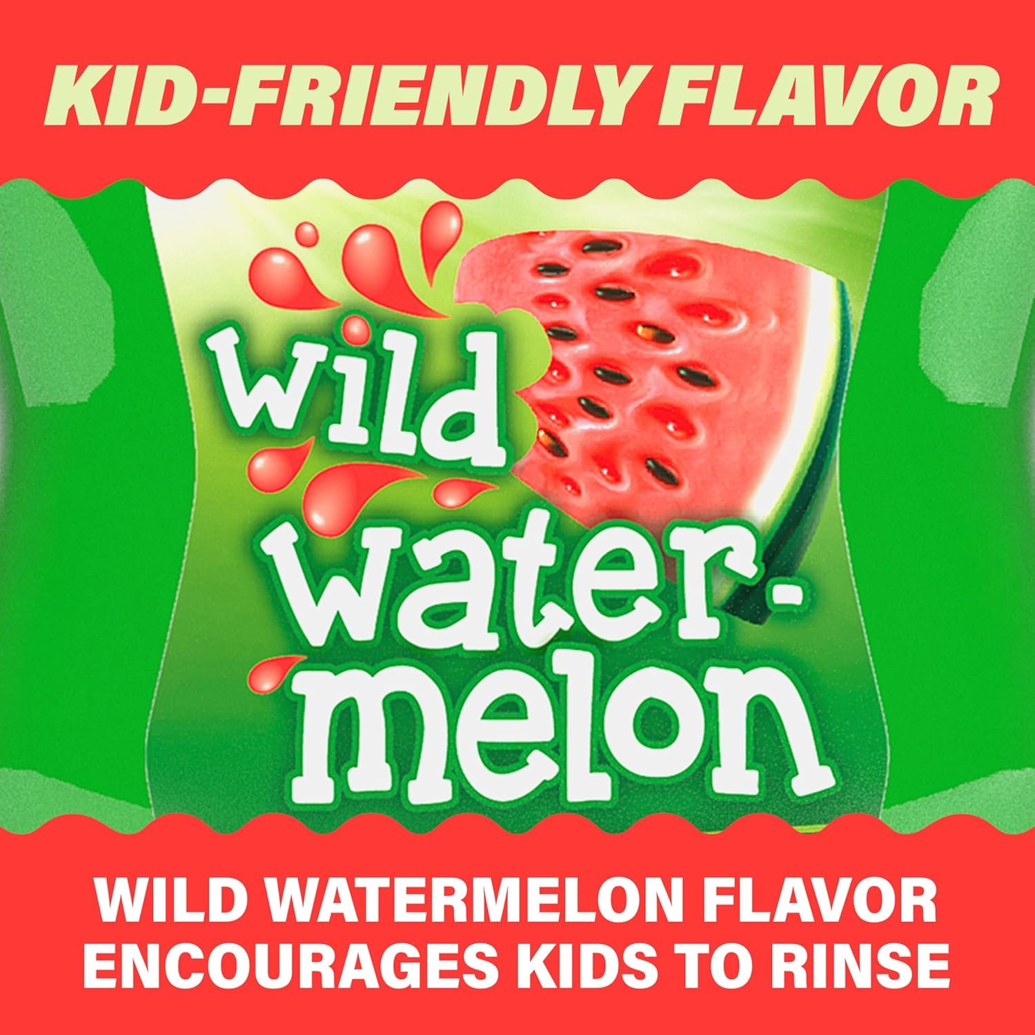 ACT® Kids Anticavity Fluoride Rinse – Wild Watermelon ACT® Kids Anticavity Fluoride Rinse – Wild Watermelon