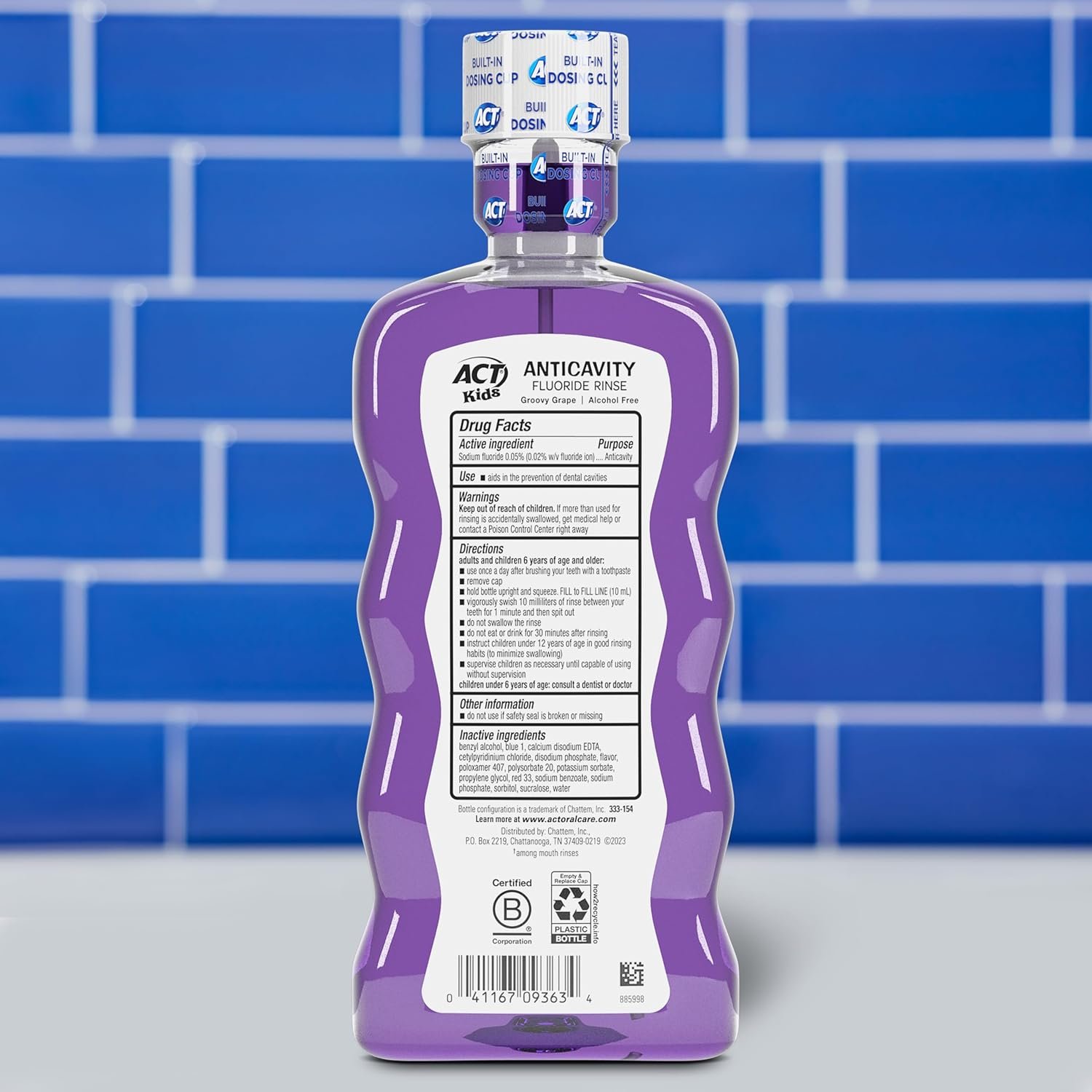 ACT® Kids Mouthwash – Groovy Grape Flavour ACT® Kids Mouthwash – Groovy Grape Flavour