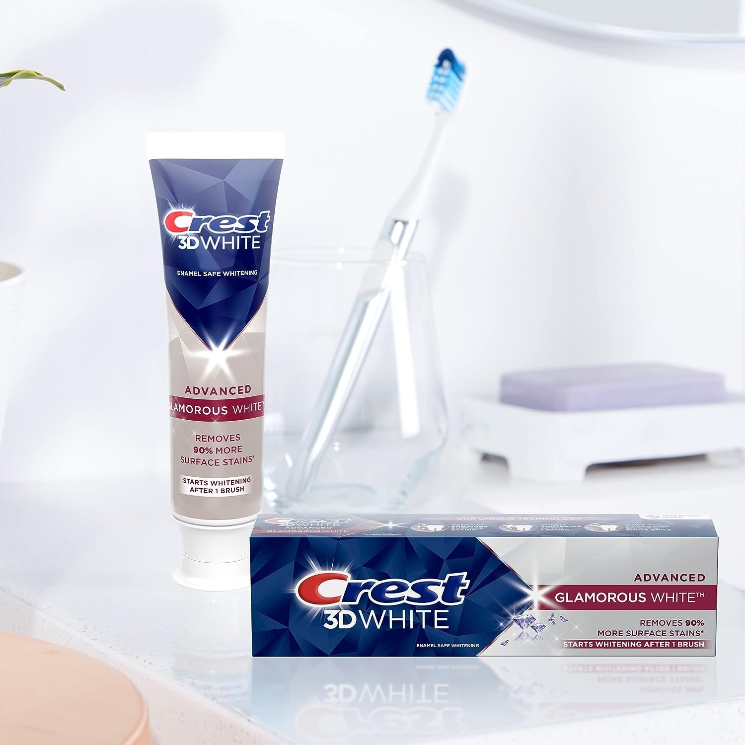 crest 3dwhite glamorous white toothpaste Crest 3DWhite Glamorous White Toothpaste