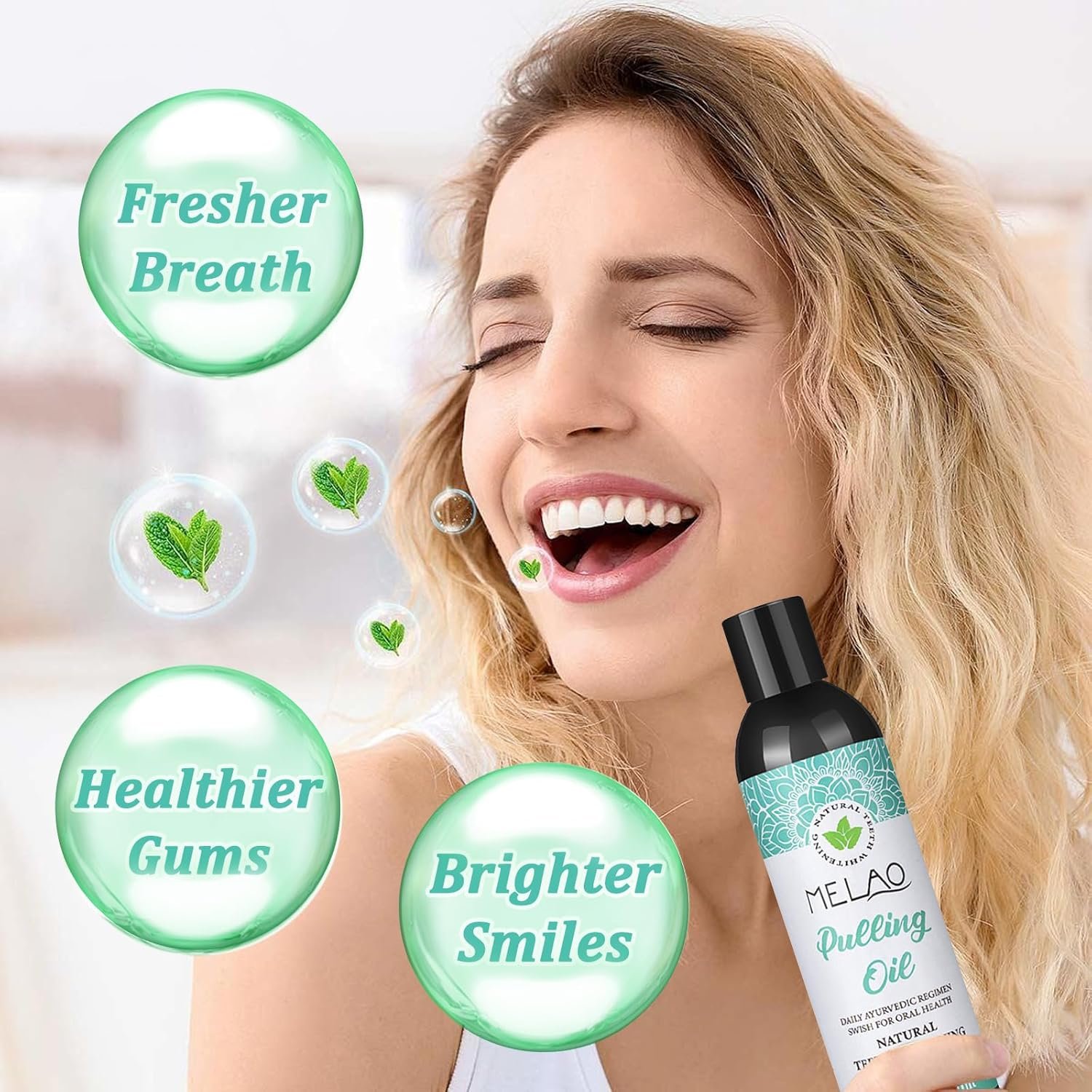Melao Natural Coconut Oil Pulling Mouthwash – 250ml Melao Natural Coconut Oil Pulling Mouthwash – 250ml