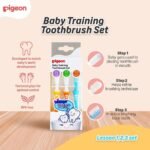 pigeon baby toothbrush set