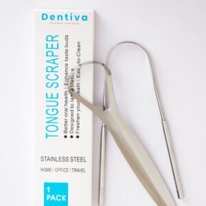 Dentiva Stainless Steel Tongue Scraper