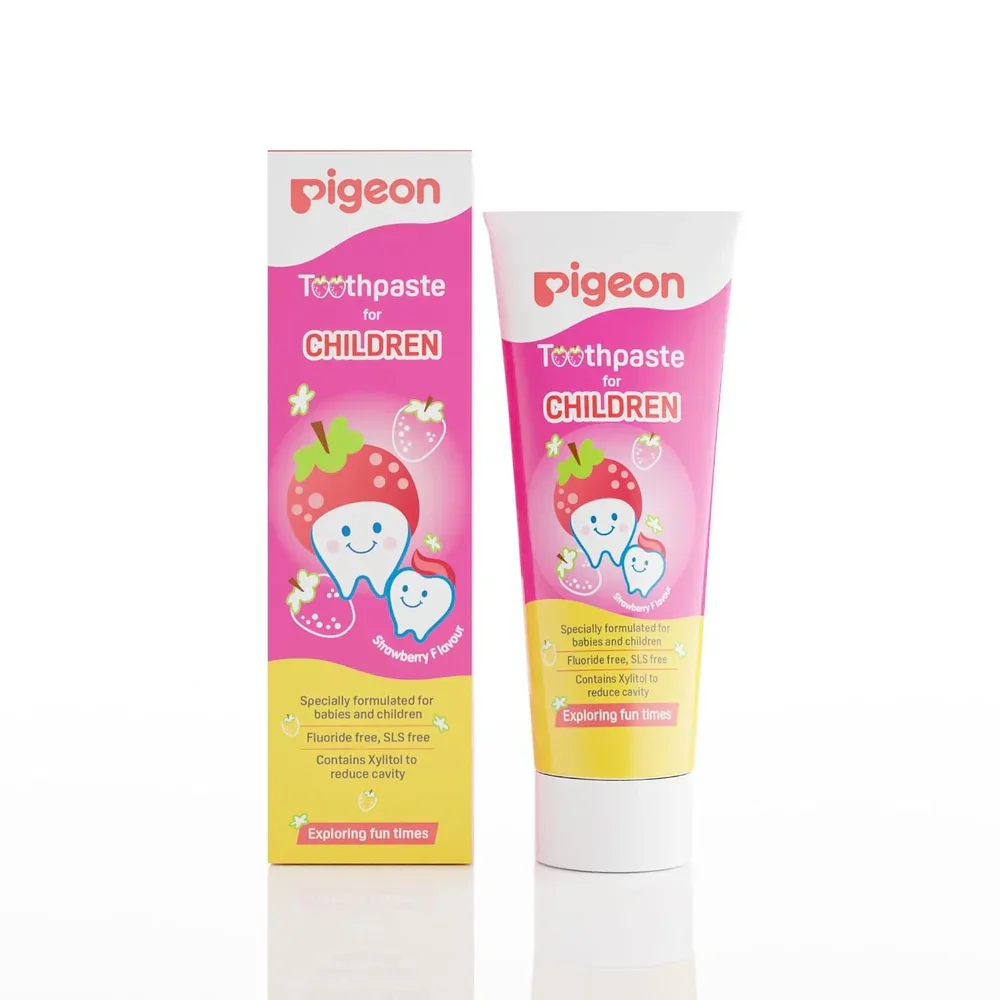 Pigeon Strawberry Baby Toothpaste