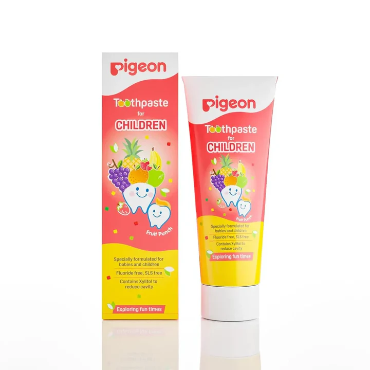 Pigeon Fruit Punch Baby Toothpaste | Safe & Gentle for Kids Pigeon Fruit Punch Baby Toothpaste | Safe & Gentle for Kids