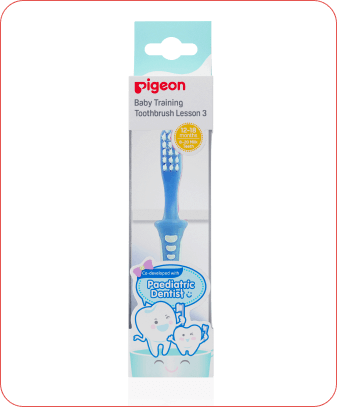 Pigeon Training Toothbrush – Lesson 3 (12–18 Months) Pigeon Training Toothbrush – Lesson 3 (12–18 Months)