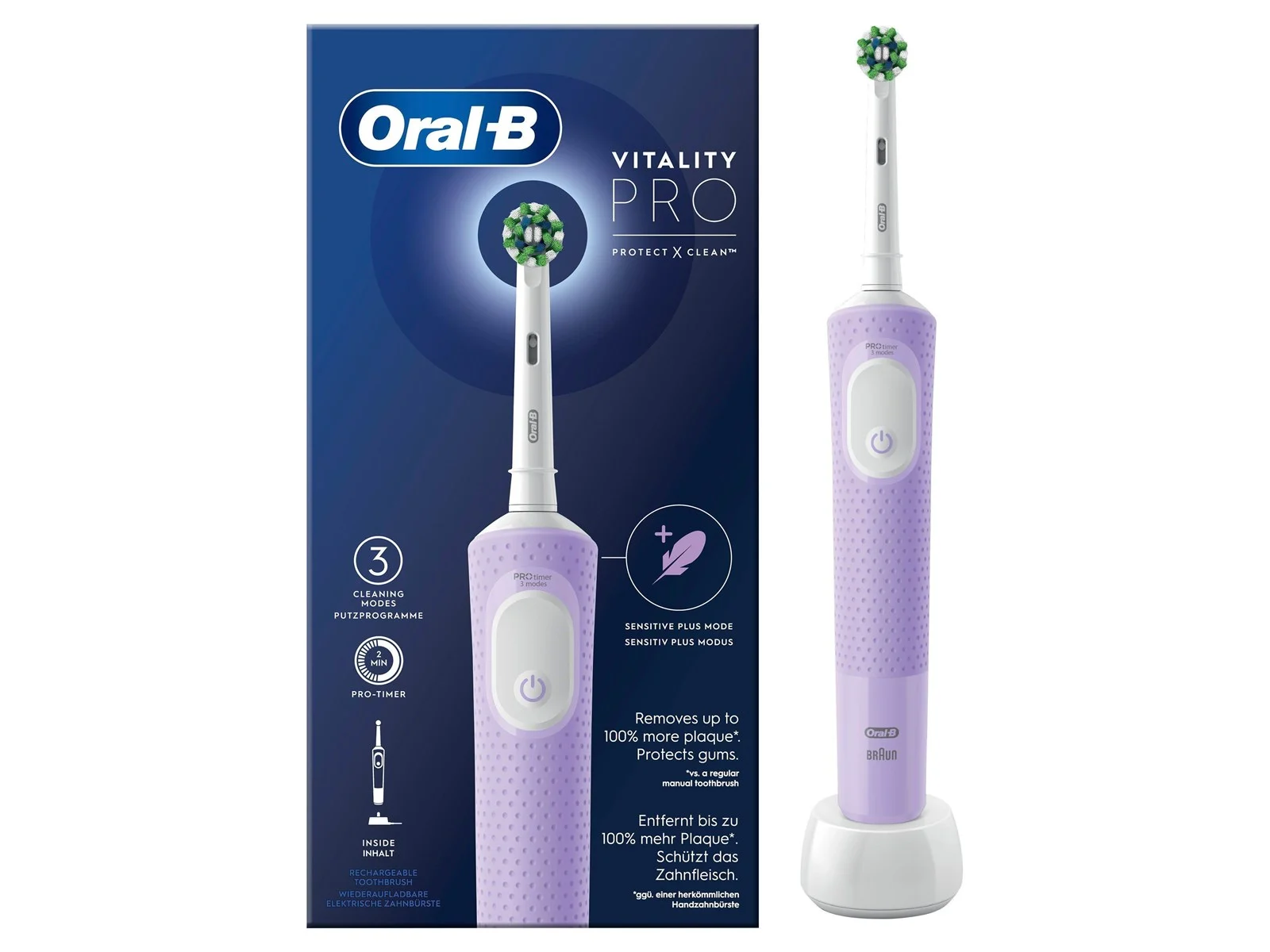 Oral-B Vitality Pro electric rechargeable toothbrush